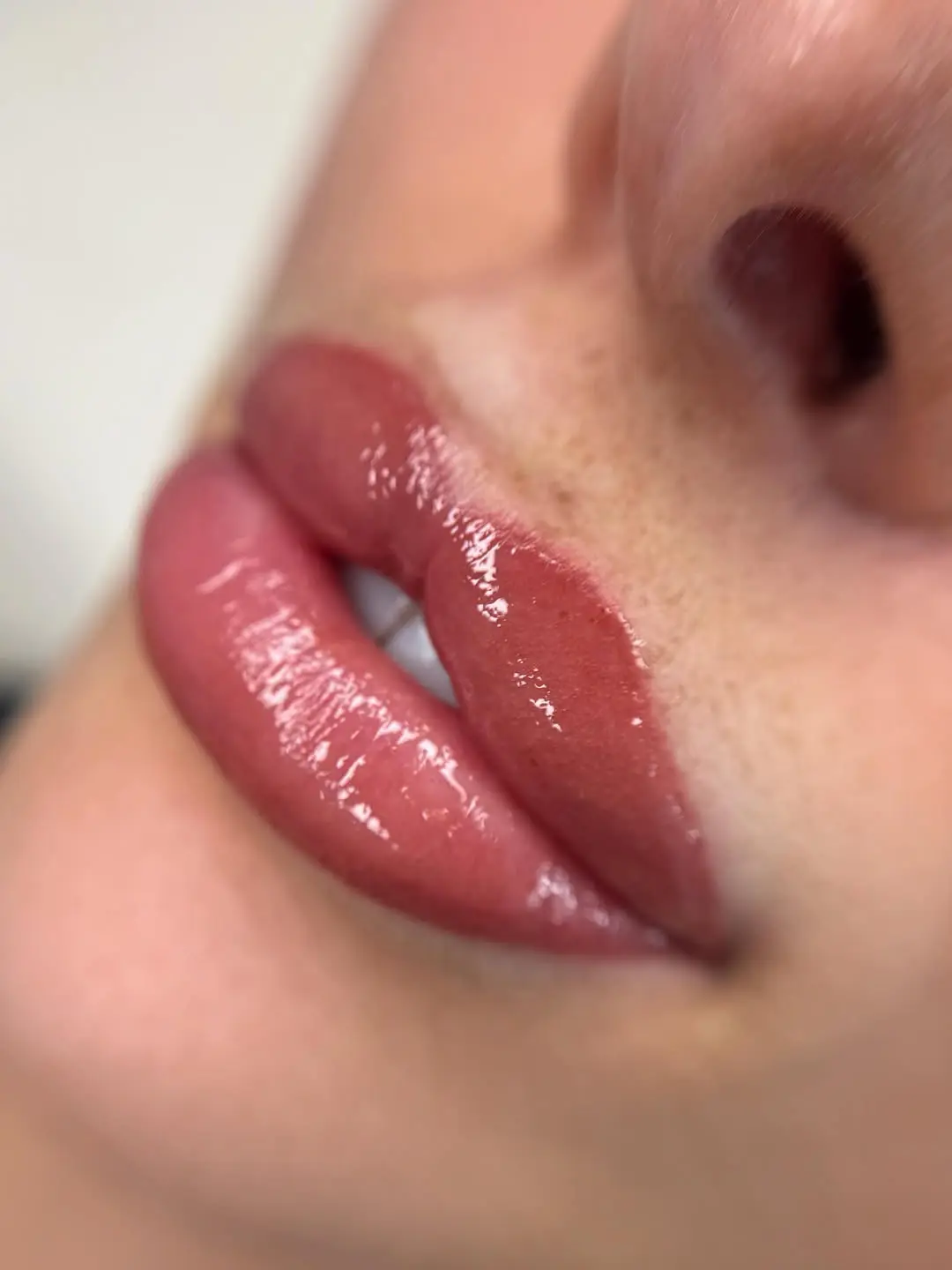inside lip tattoo