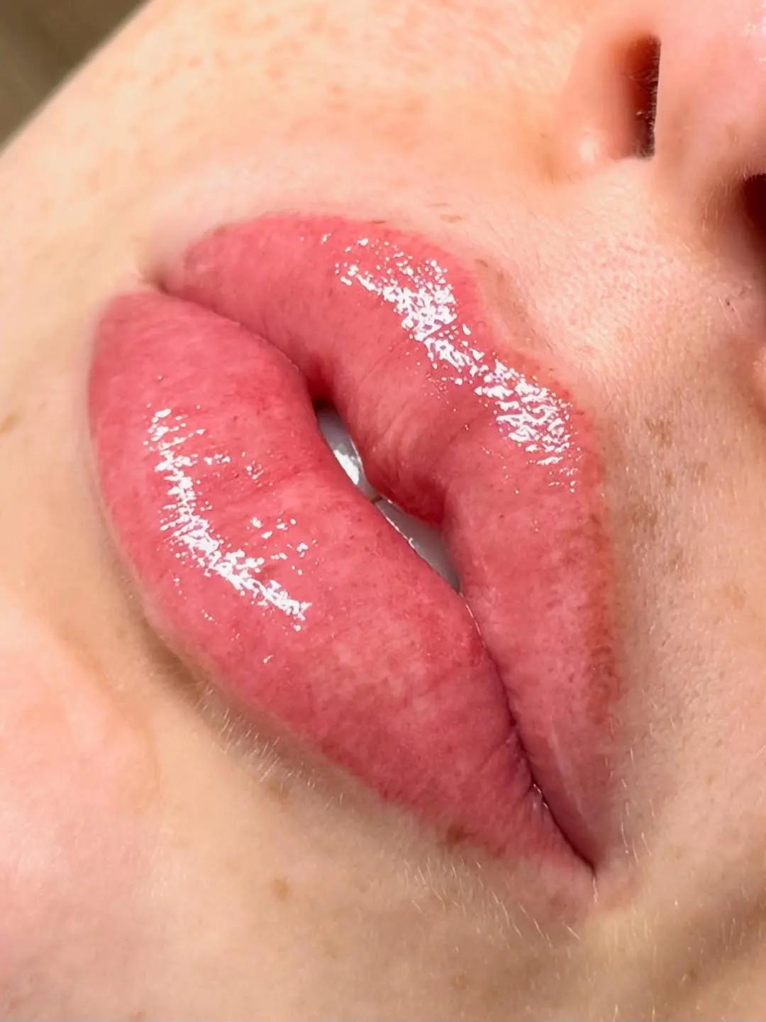 lip tattoo ink